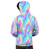 Holographic Rainbow Print Pattern Men's Hoodie-grizzshop