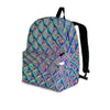 Holographic Snakeskin Print Backpack-grizzshop