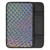 Holographic Snakeskin Print Car Console Cover-grizzshop