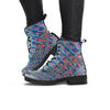 Holographic Snakeskin Print Women's Boots-grizzshop