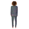 Holographic Snakeskin Print Women's Pajamas-grizzshop