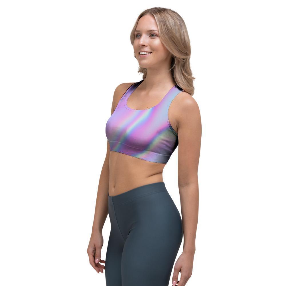 Holographic Sports Bra-grizzshop