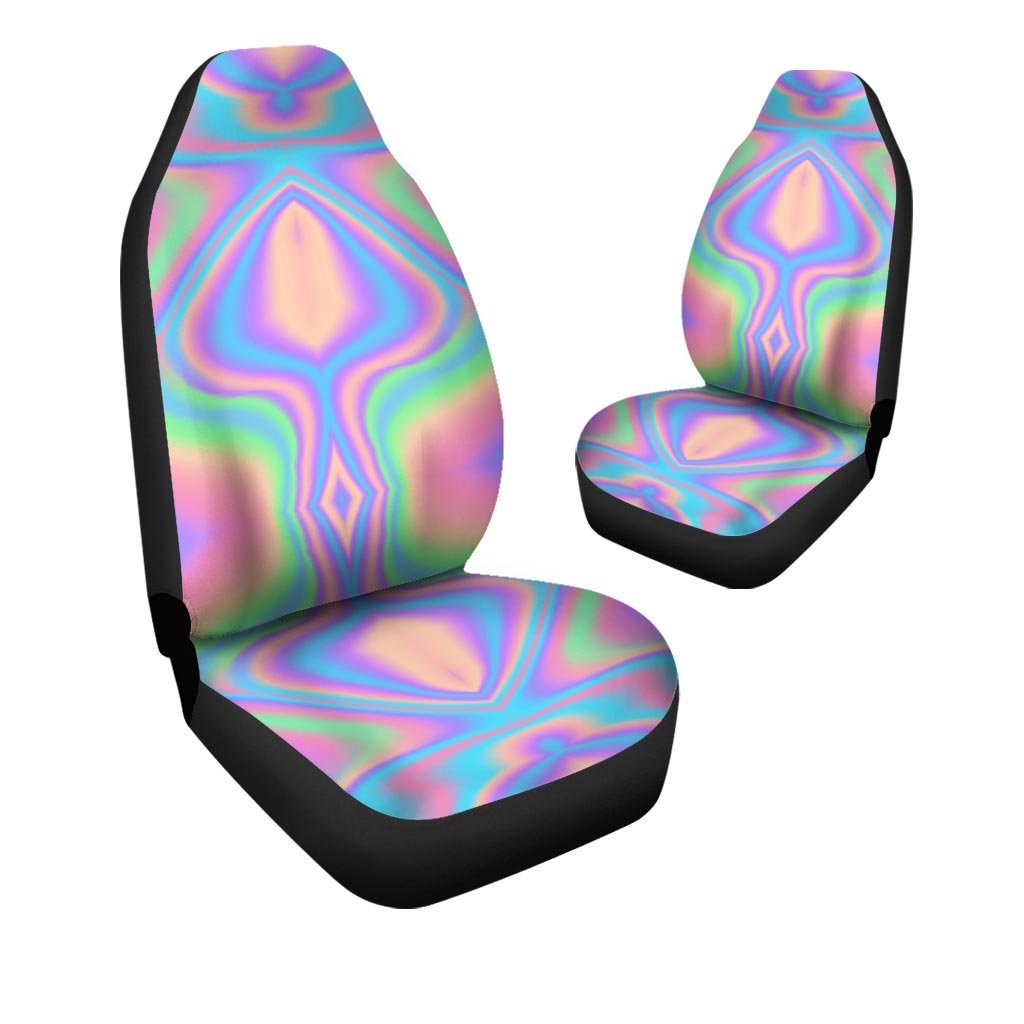 Holographic Trippy Car Seat Covers-grizzshop