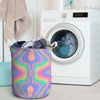 Holographic Trippy Laundry Basket-grizzshop