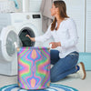 Holographic Trippy Laundry Basket-grizzshop