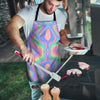 Holographic Trippy Men's Apron-grizzshop