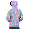 Holographic Trippy Men's Hoodie-grizzshop