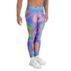 Holographic Trippy Men's Leggings-grizzshop