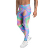 Holographic Trippy Men's Leggings-grizzshop