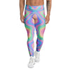 Holographic Trippy Men's Leggings-grizzshop