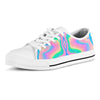 Holographic Trippy Men's Low Top Shoes-grizzshop