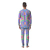 Holographic Trippy Men's Pajamas-grizzshop