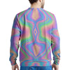 Holographic Trippy Men's Sweatshirt-grizzshop