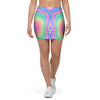 Holographic Trippy Mini Skirt-grizzshop