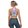 Holographic Trippy Sports Bra-grizzshop