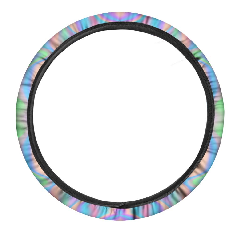 Holographic Trippy Steering Wheel Cover-grizzshop