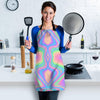 Holographic Trippy Women's Apron-grizzshop