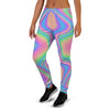 Holographic Trippy Women's Joggers-grizzshop