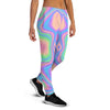 Holographic Trippy Women's Joggers-grizzshop