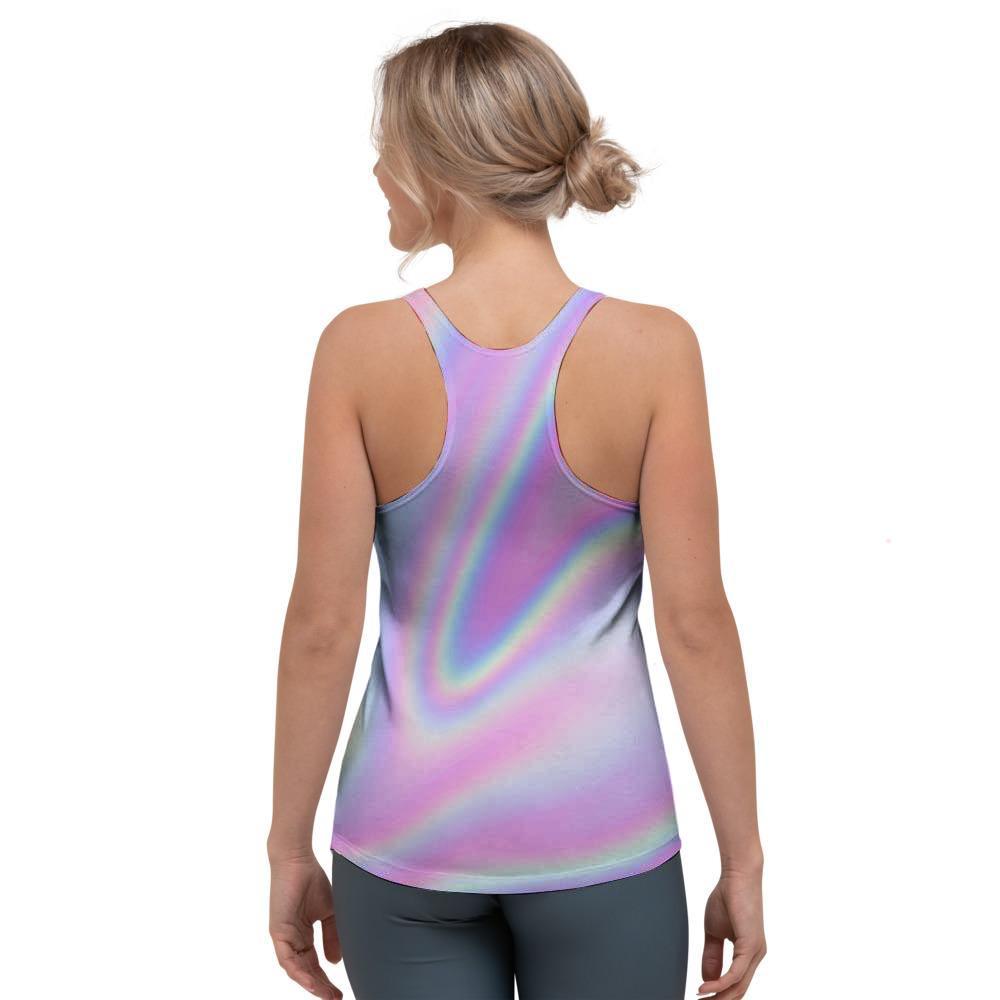 Holographic Women's Racerback Tank Top-grizzshop