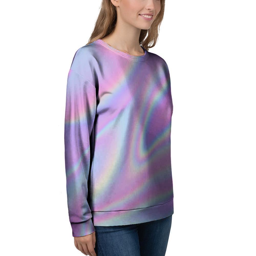 Holographic Women's Sweatshirt-grizzshop