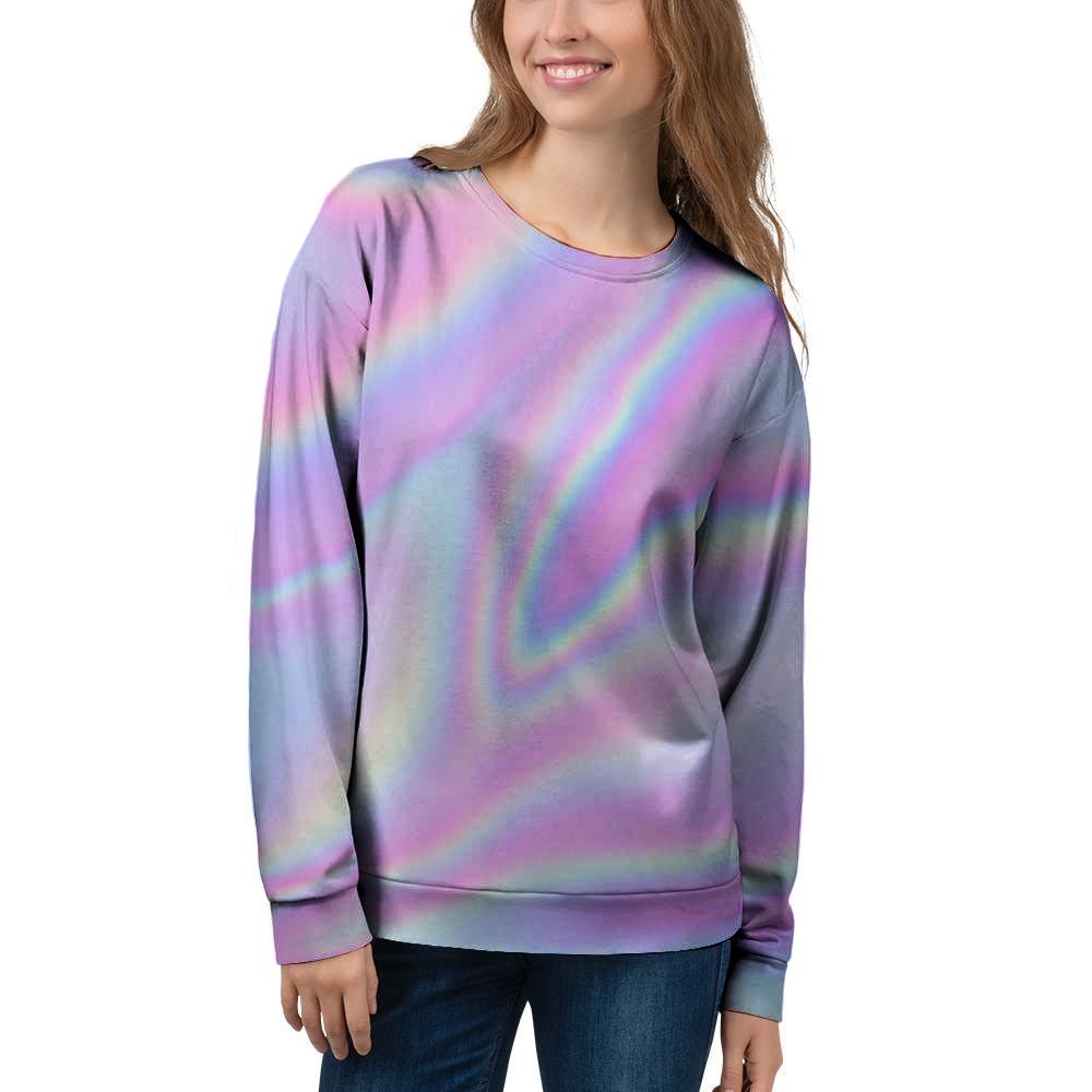 Holographic Women's Sweatshirt-grizzshop