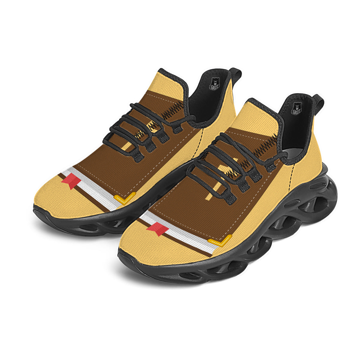 Holy Bible Christian Print Black Running Shoes-grizzshop