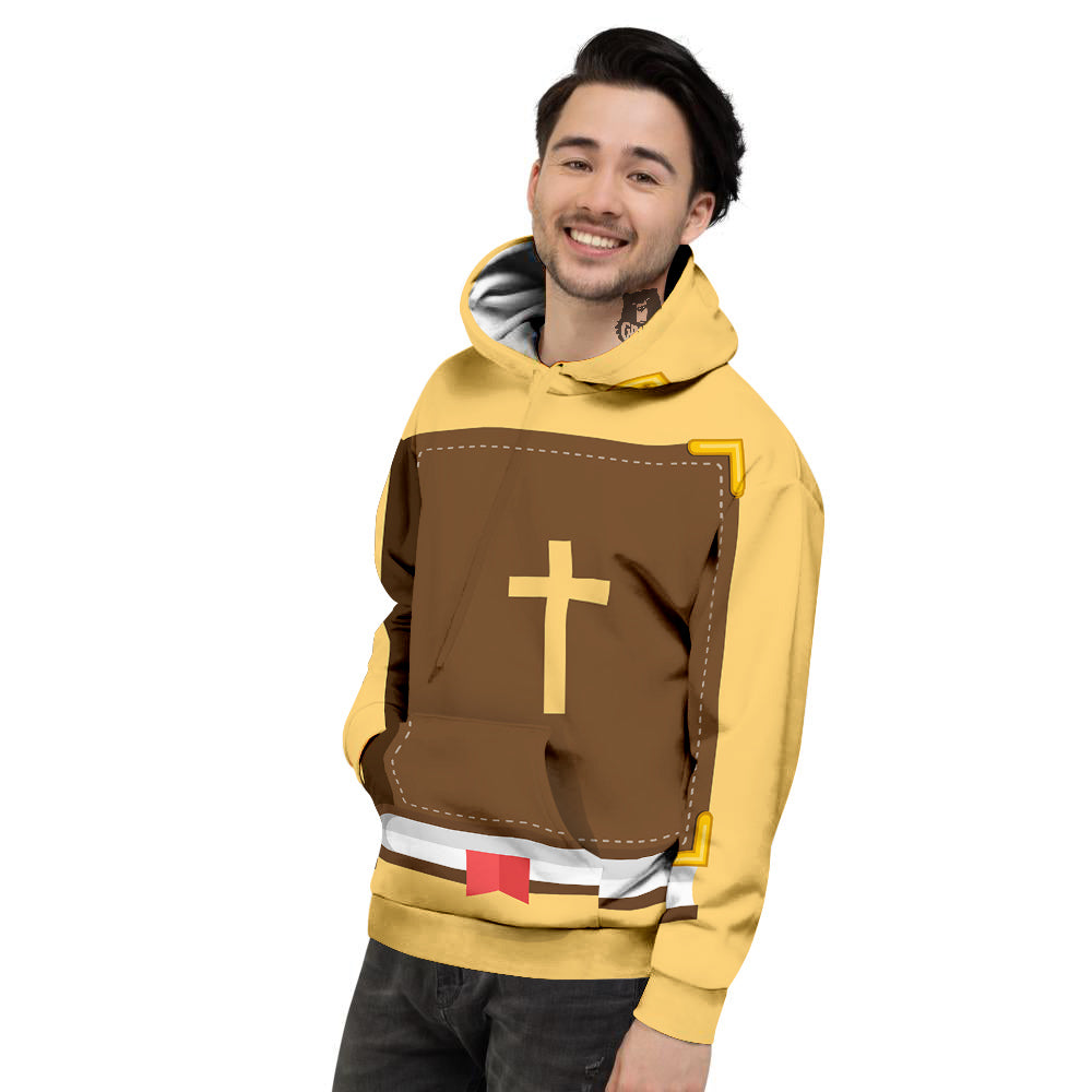 Holy Bible Christian Print Men's Hoodie-grizzshop