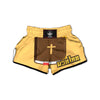 Holy Bible Christian Print Muay Thai Boxing Shorts-grizzshop