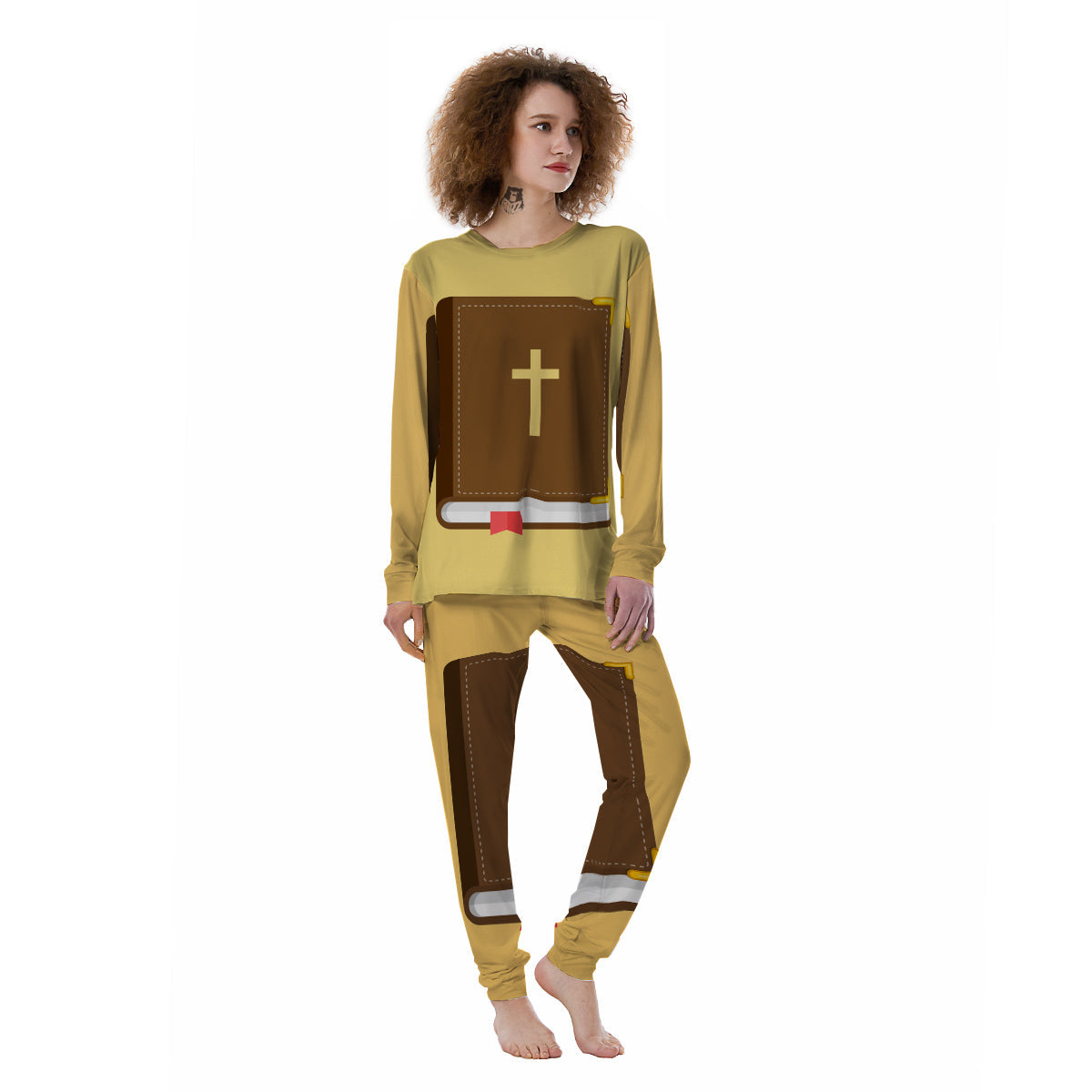 Holy Bible Christian Print Women's Pajamas-grizzshop