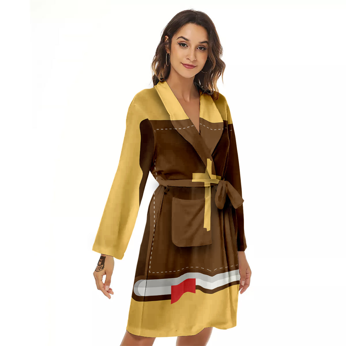 Holy Bible Christian Print Women's Robe-grizzshop