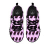 Holy Bible Purple Print Pattern Black Sneaker-grizzshop