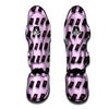 Holy Bible Purple Print Pattern Muay Thai Shin Guards-grizzshop