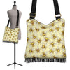 Honey Bee Gifts Pattern Print Crossbody Bags-grizzshop