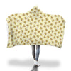 Honey Bee Gifts Pattern Print Hooded Blanket-grizzshop