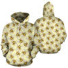 Honey Bee Gifts Pattern Print Women Men Pullover Hoodie-grizzshop