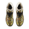 Honey Bee Psychedelic Gifts Pattern Print Comfy Winter Boots-grizzshop