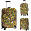 Honey Bee Psychedelic Gifts Pattern Print Luggage Cover Protector-grizzshop