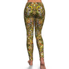 Honey Bee Psychedelic Gifts Pattern Print Pattern Women Leggings-grizzshop