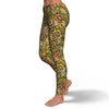 Honey Bee Psychedelic Gifts Pattern Print Pattern Women Leggings-grizzshop