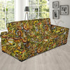 Honey Bee Psychedelic Gifts Pattern Print Sofa Covers-grizzshop