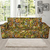 Honey Bee Psychedelic Gifts Pattern Print Sofa Covers-grizzshop