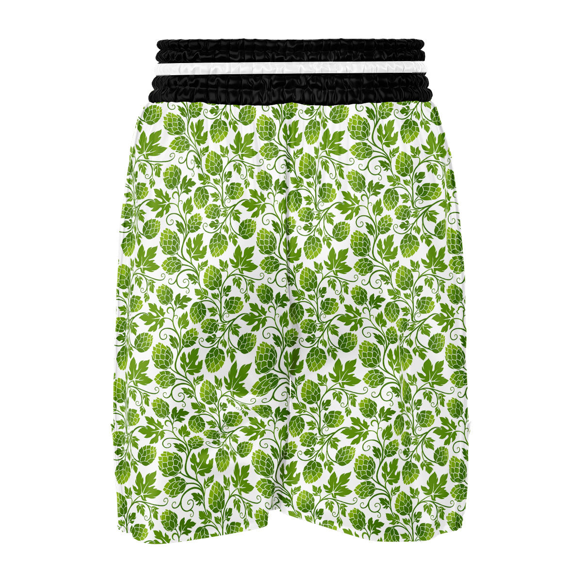 Hop Cone Cartoon Print Pattern Boxing Shorts-grizzshop