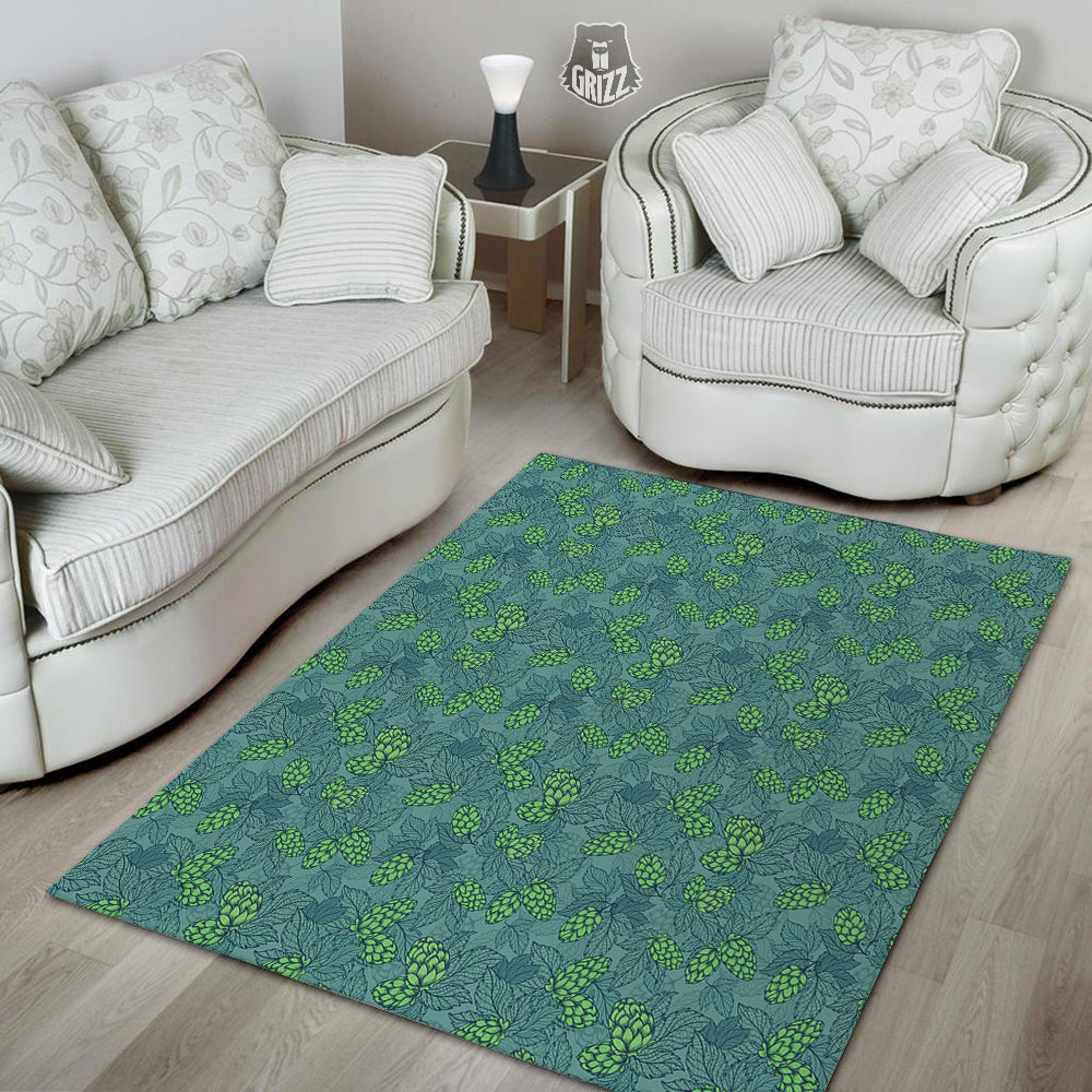 Hop Cone Cute Print Pattern Floor Mat-grizzshop