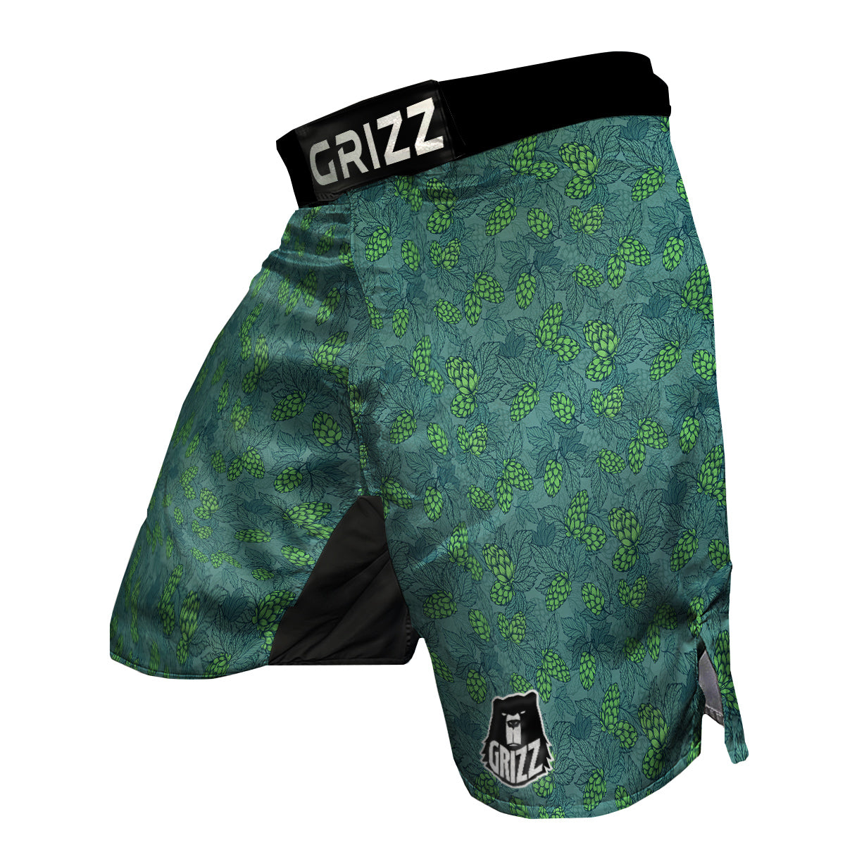 Hop Cone Cute Print Pattern MMA Shorts-grizzshop