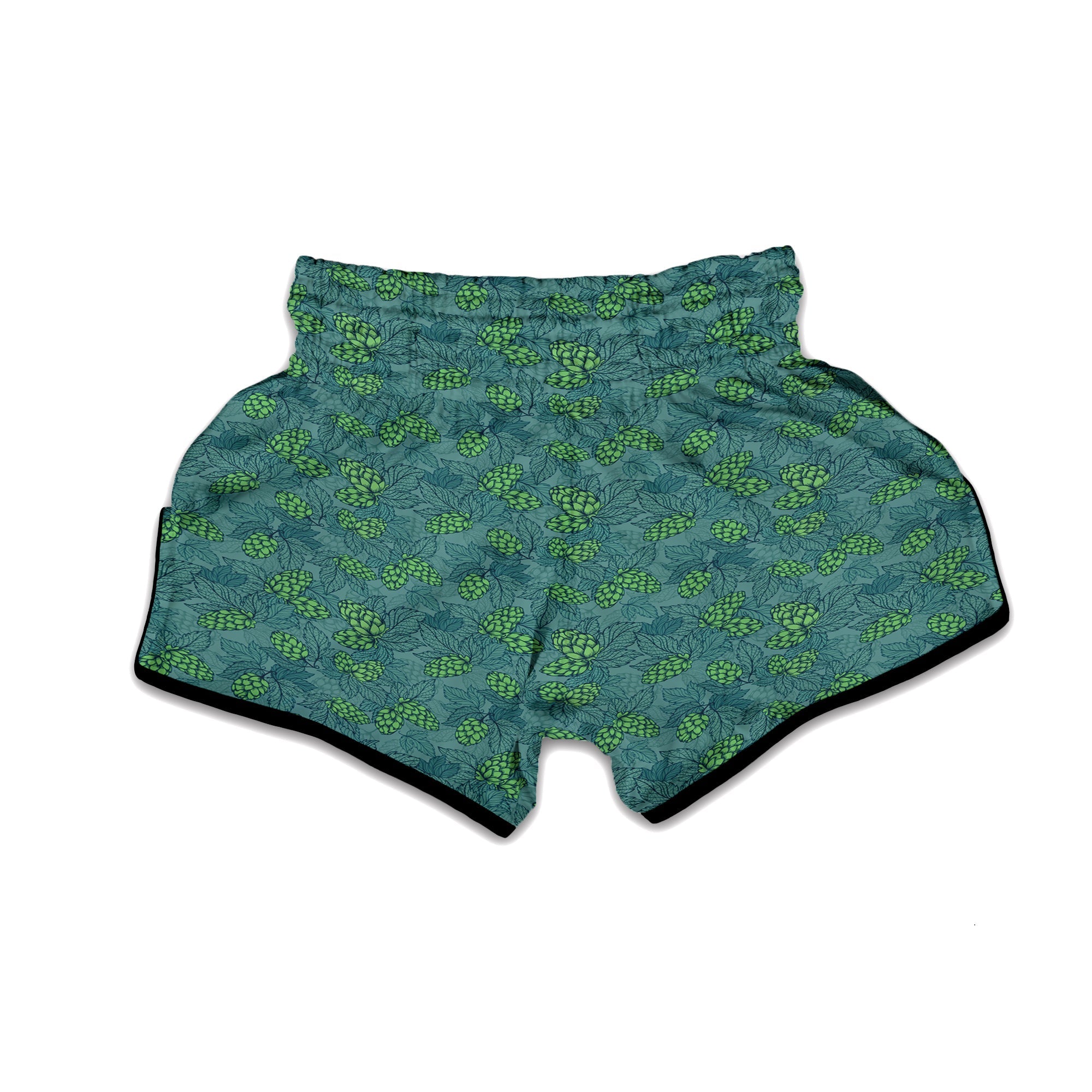 Hop Cone Cute Print Pattern Muay Thai Boxing Shorts-grizzshop