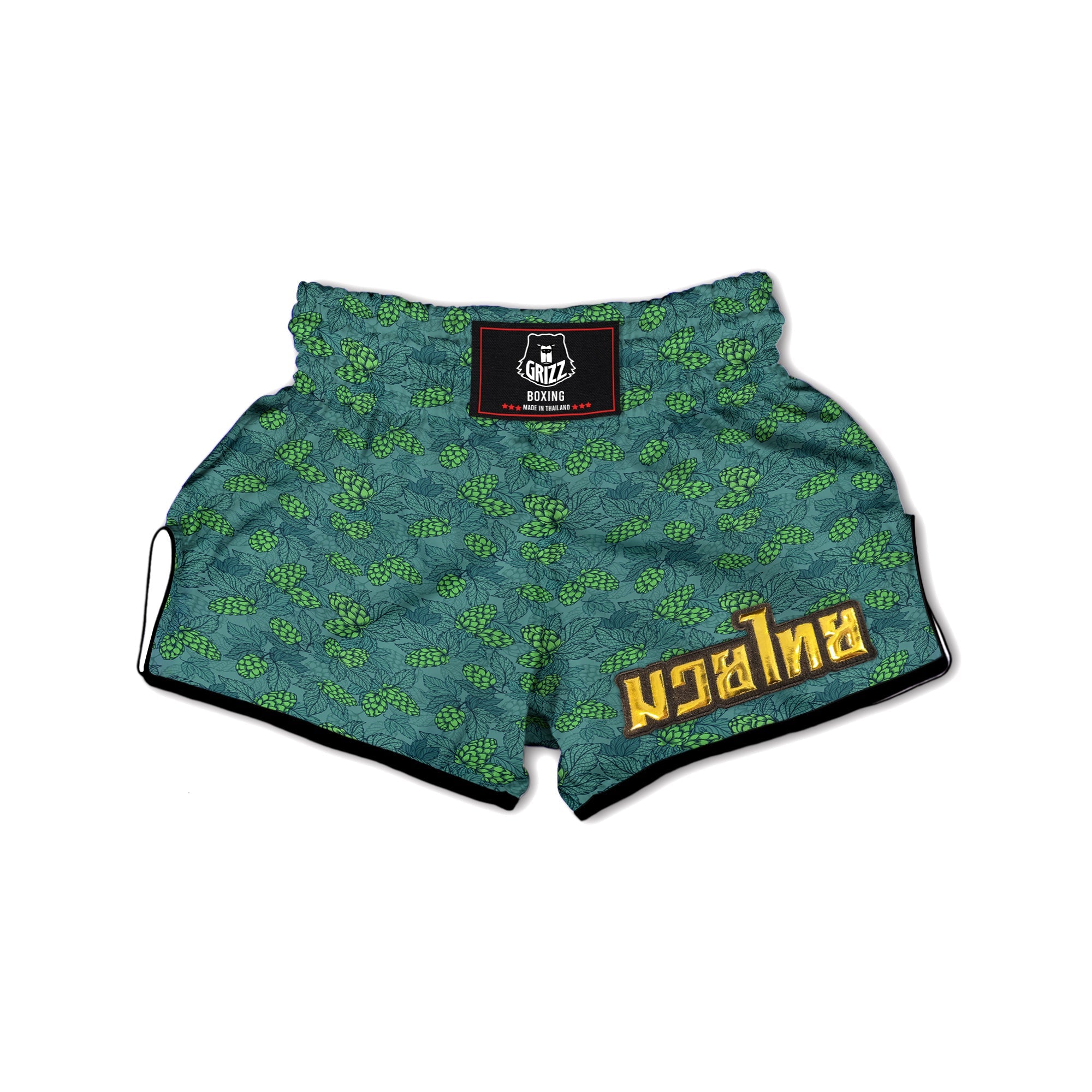 Hop Cone Cute Print Pattern Muay Thai Boxing Shorts-grizzshop
