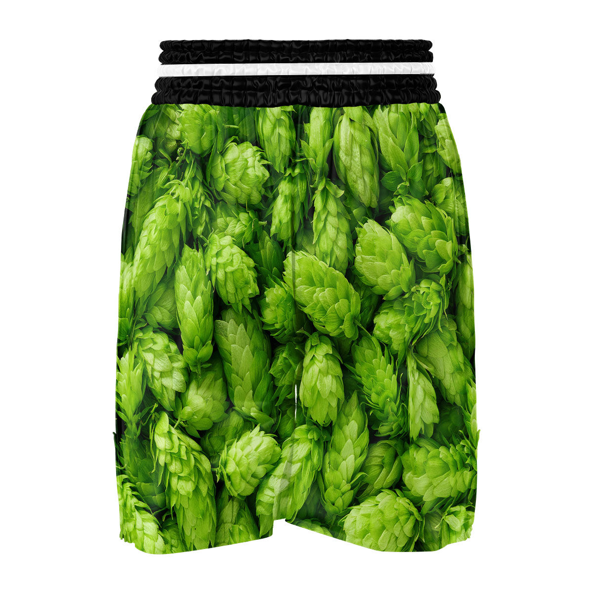 Hop Cone Fresh Print Boxing Shorts-grizzshop