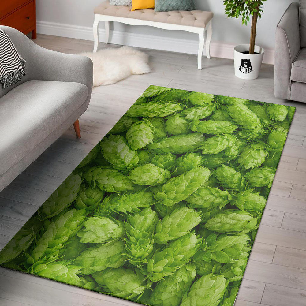 Hop Cone Fresh Print Floor Mat-grizzshop