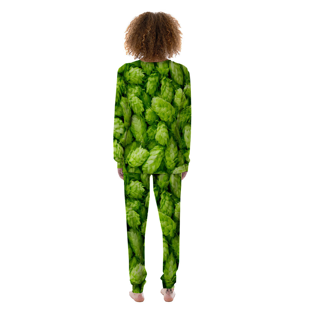 Hop Cone Fresh Print Women's Pajamas-grizzshop